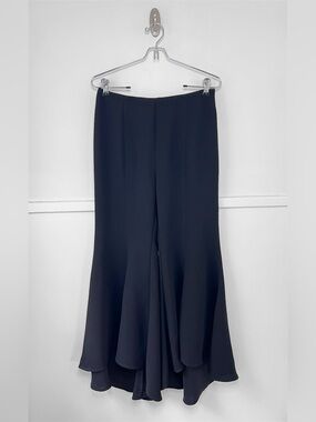 Anthropologie Zinnia Flare Trousers in Black